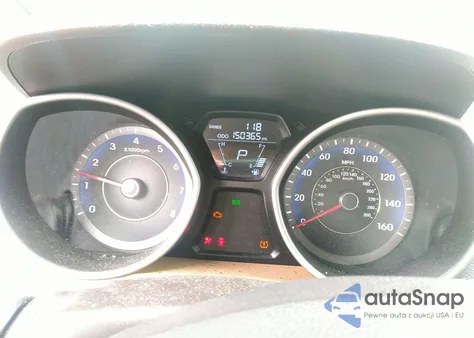 2012 Hyundai Elantra Limited (Ulsan Plant) из США, поврежденный, VIN KMHDH4AE1CU256586